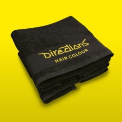 Modo de Empleo Hair Color Toalla de Salón Ultra Suave Amarillo