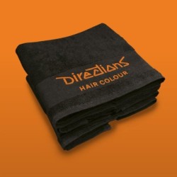 Conseils d'utilisation Serviette de salon ultra douce pour coloration de cheveux Orange