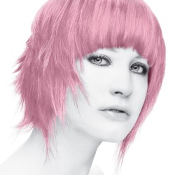 Color de cabello semipermanente rosa bebé Stargazer